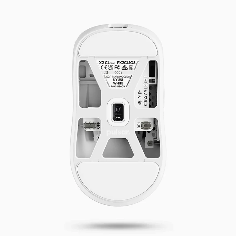 Pulsar X2 CrazyLight Mini 8K Wireless Uyuni White