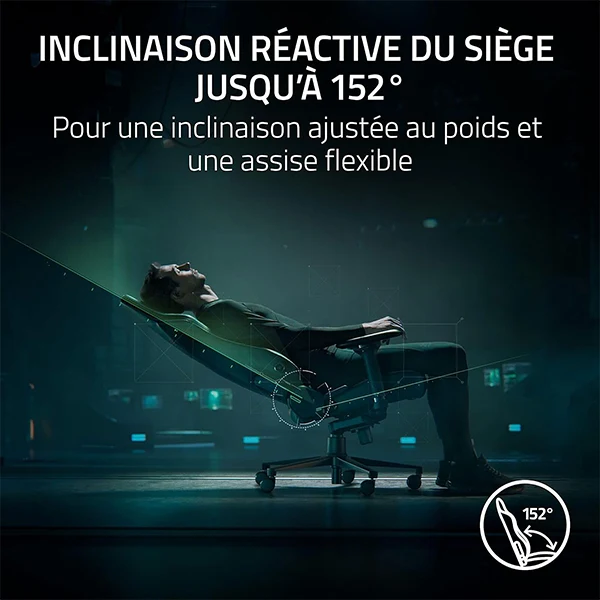 Razer Iskur V2 Vert