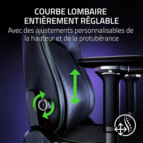 Razer Iskur V2 Vert