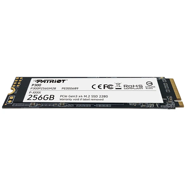 PATRIOT P300 256GB M.2 PCIE NVME SSD