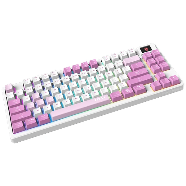 MSI FORGE GK600 TKL Wireless Violet FR