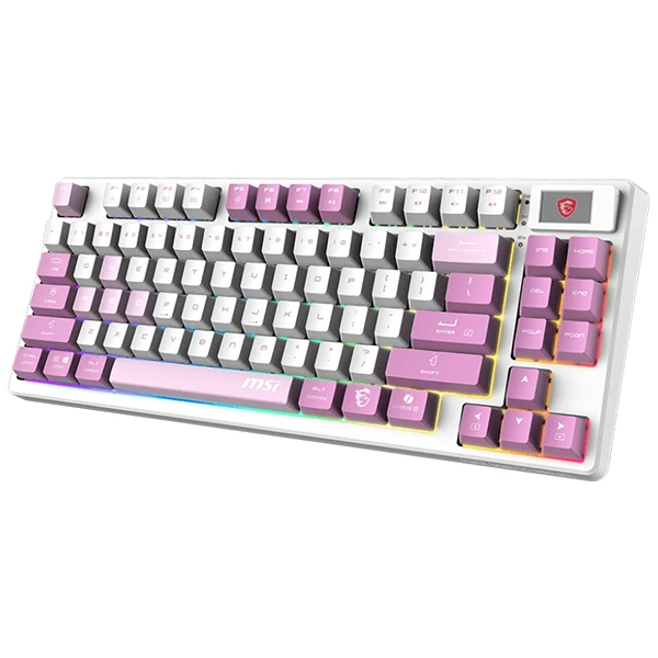 MSI FORGE GK600 TKL Wireless Violet FR
